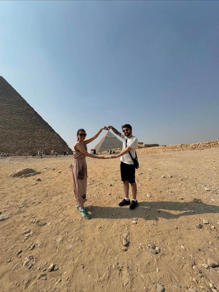 Pyramids Family Inn Kafret el-Gabal Exterior foto