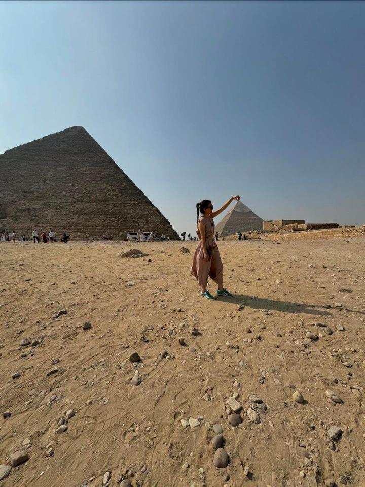 Pyramids Family Inn Kafret el-Gabal Exterior foto