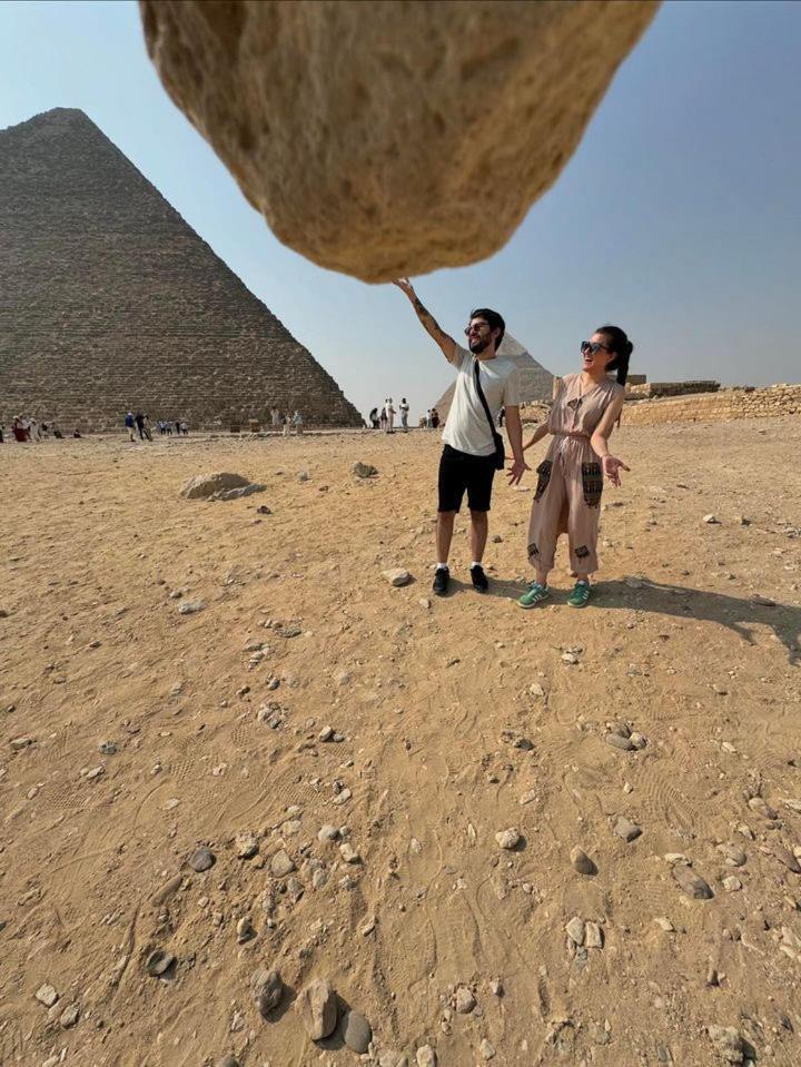 Pyramids Family Inn Kafret el-Gabal Exterior foto