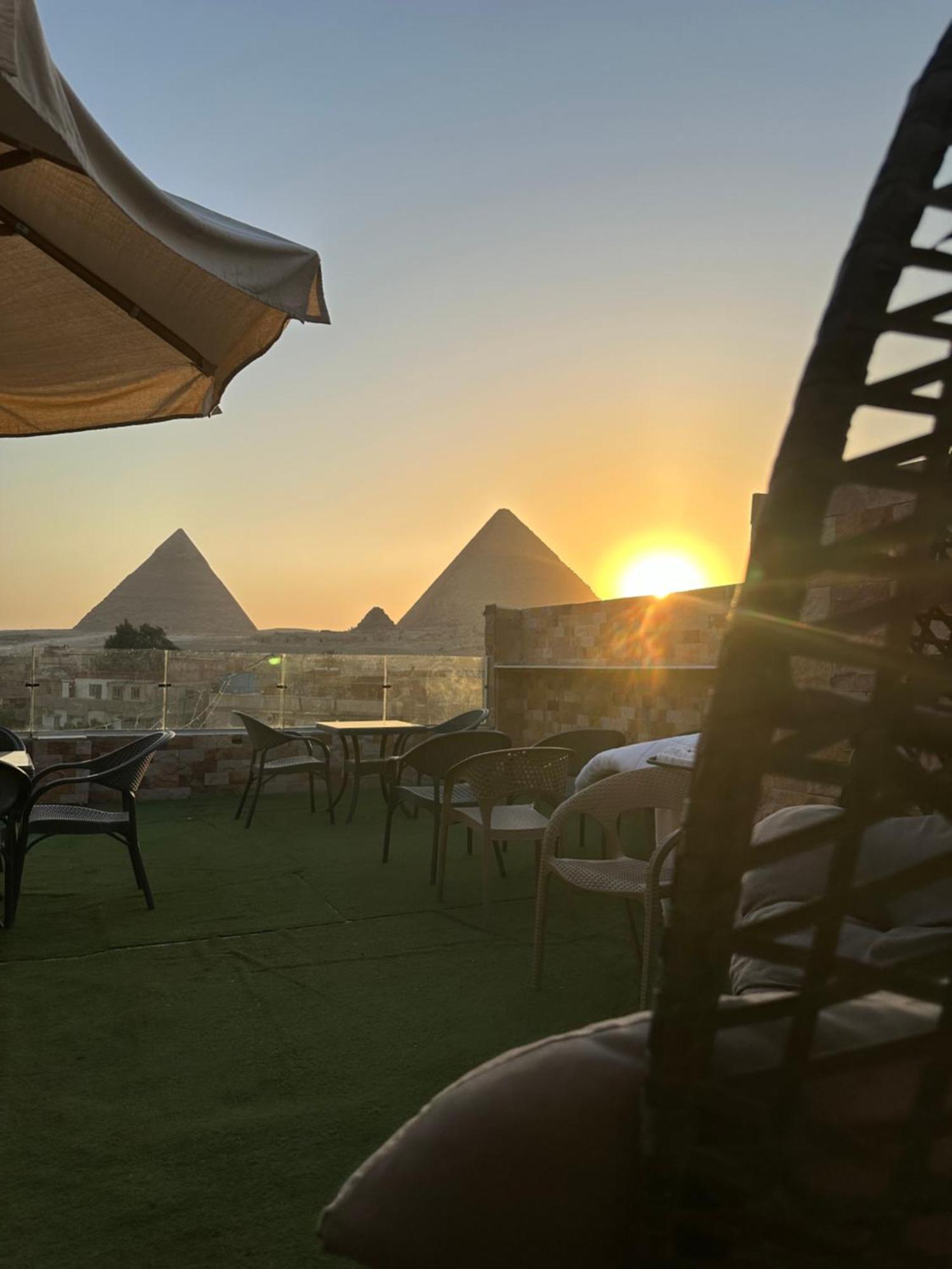 Pyramids Family Inn Kafret el-Gabal Exterior foto