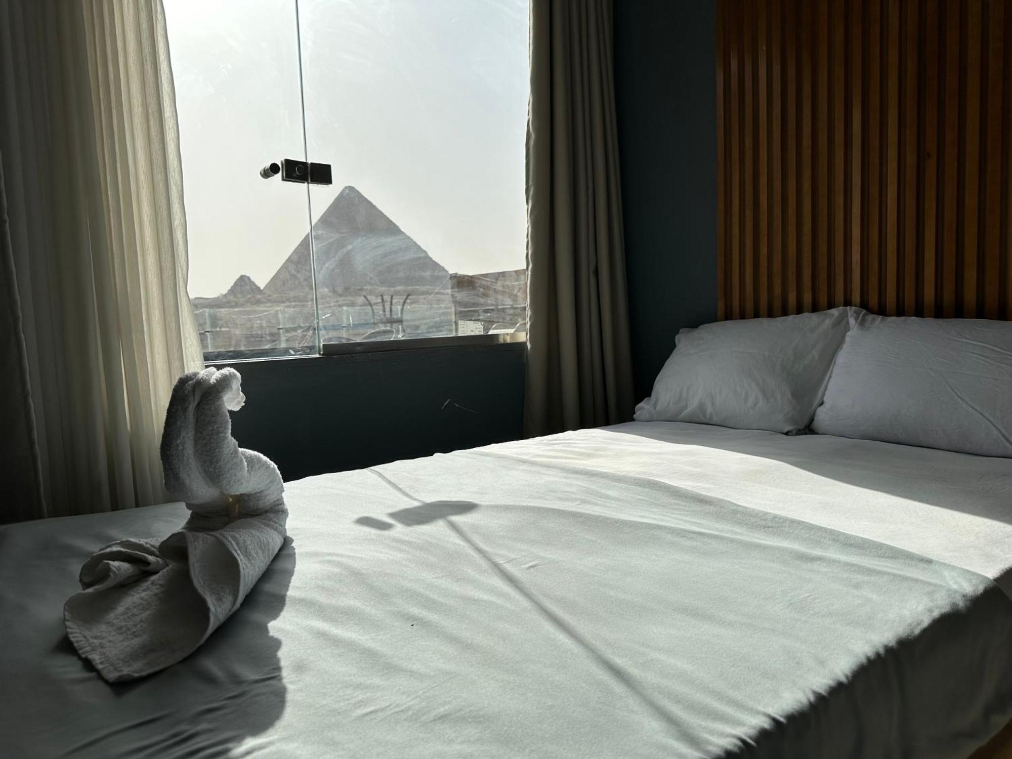 Pyramids Family Inn Kafret el-Gabal Exterior foto